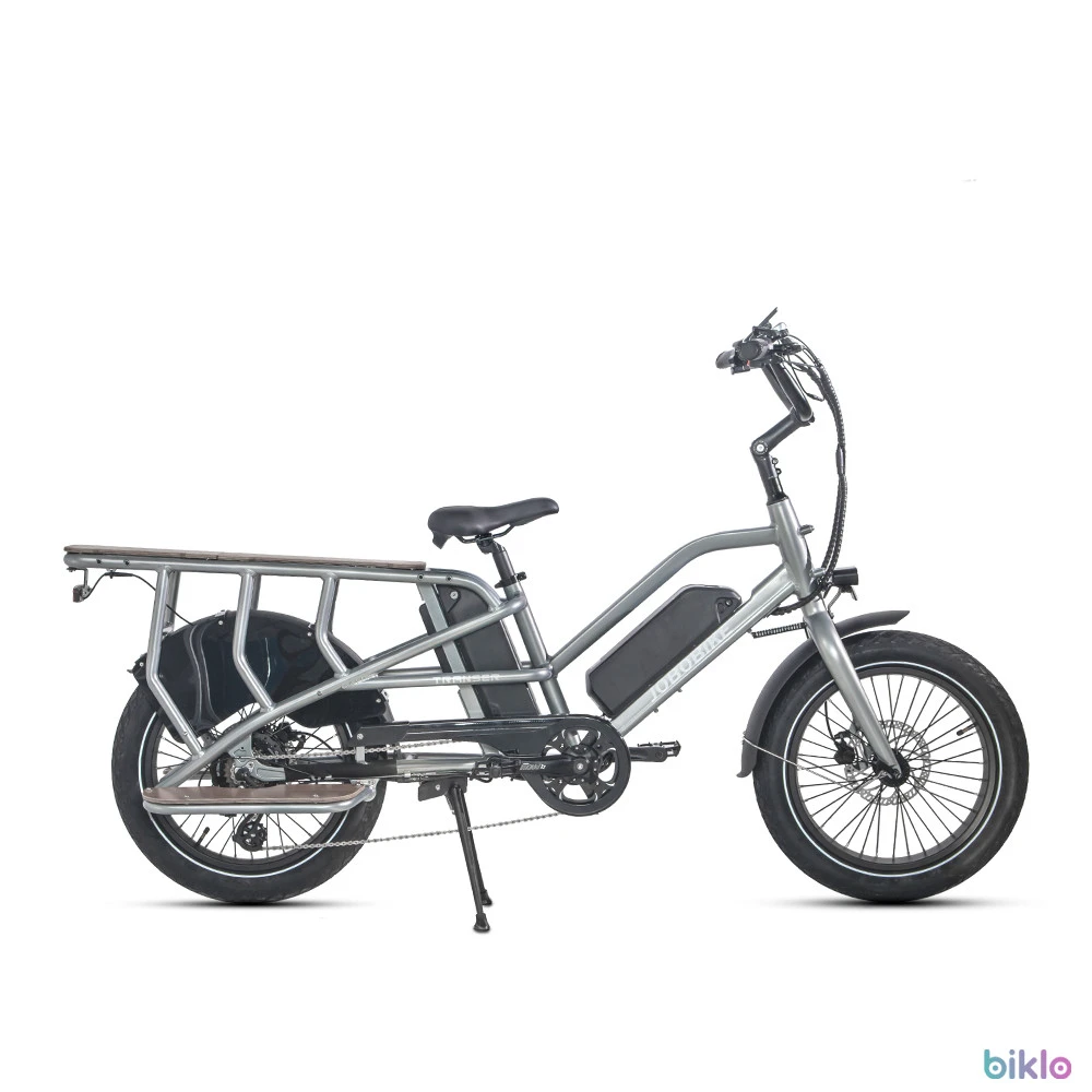 1. JOBOBIKE Transer Electric Cargo Bike 48V13AH Dual-Battery Heavy-Duty Alloy Frame for Family & Delivery
