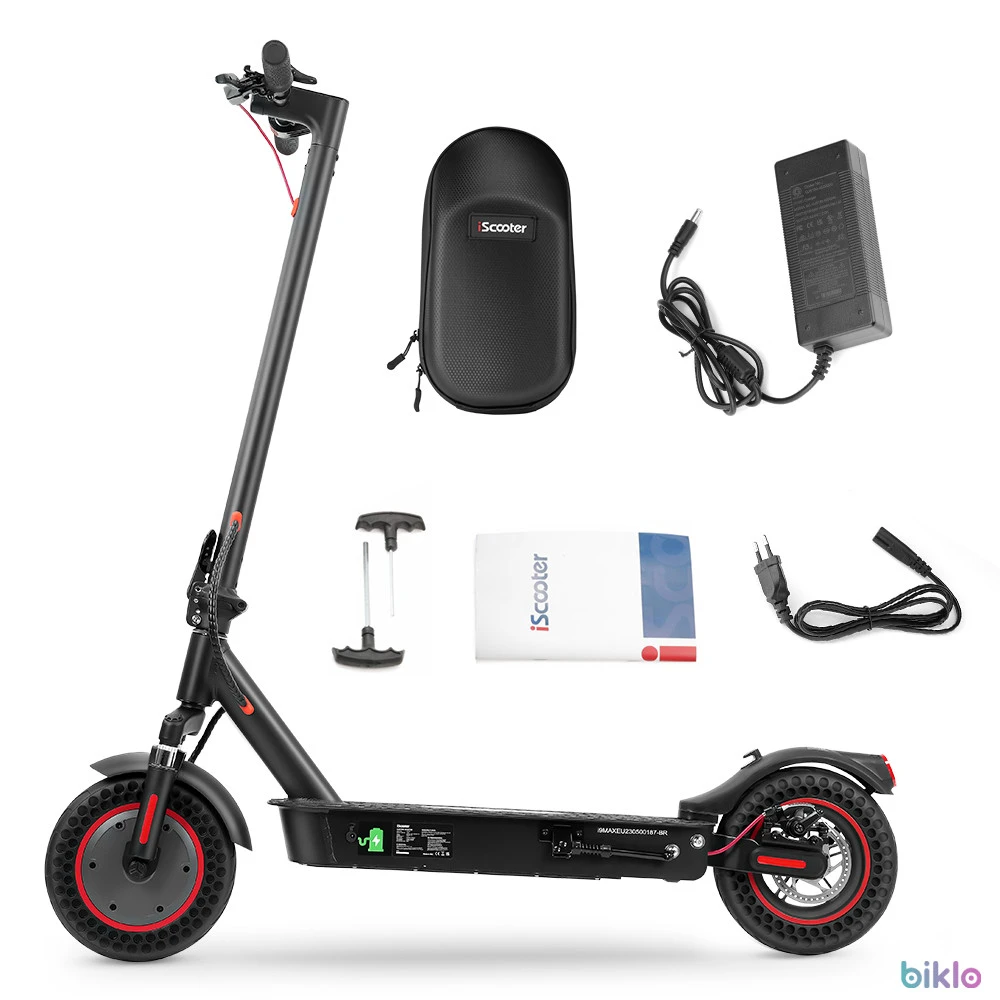 5. IScooter i9 Max Electric Scooter 10 Inch 500W 36V 10Ah Smart APP Control