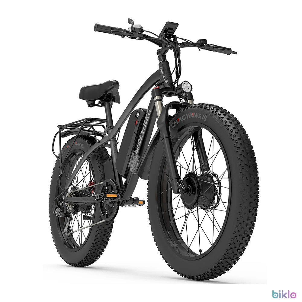 1. Cheevalry CF2000 26-Inch Fat Tire Mountain Ebike 2000W 48V 20AH Trekking E-Bike