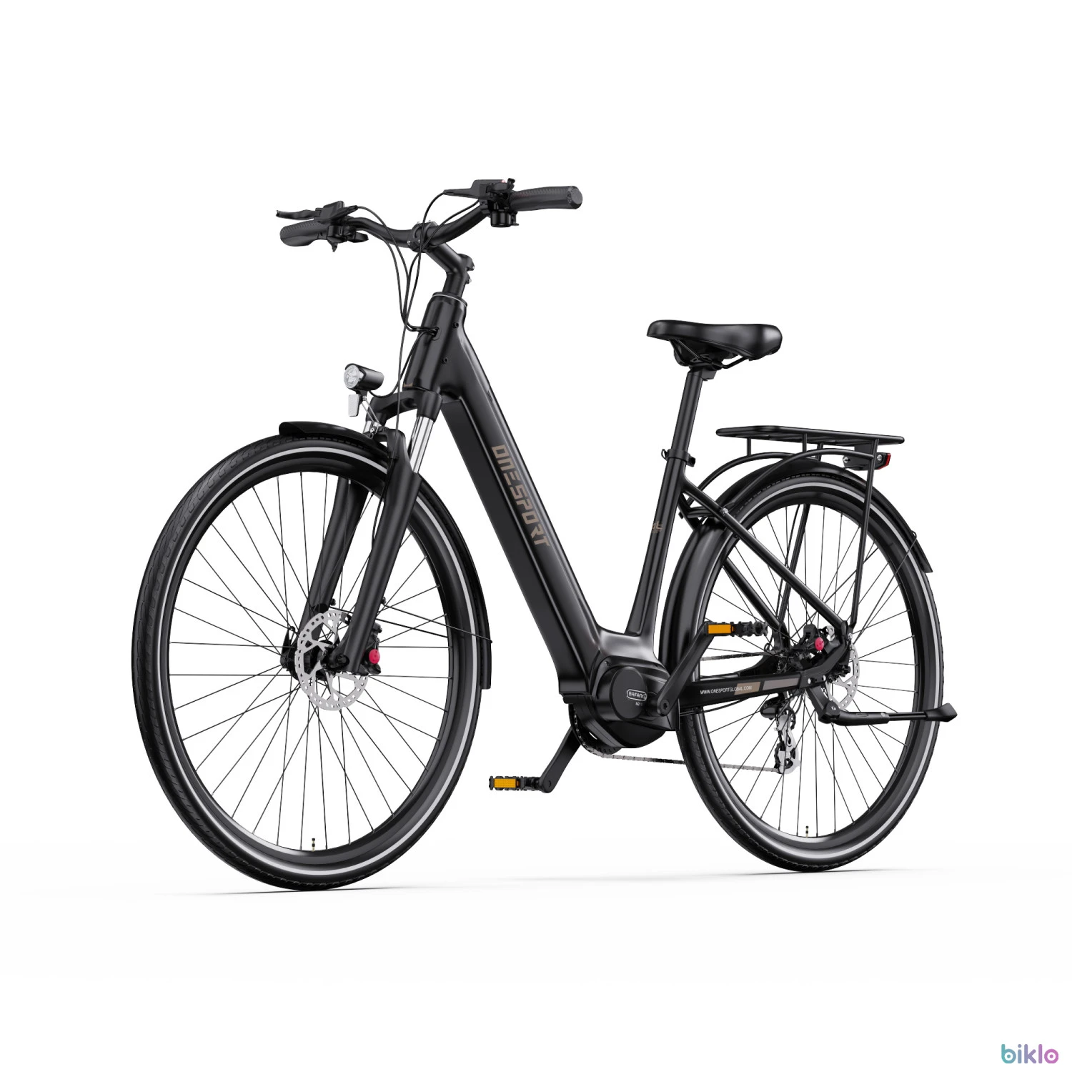 2. OneSport OT07 Commuter E-bike 27.5’’ Mid-mounted BAFANG motor 36V250W 14AH