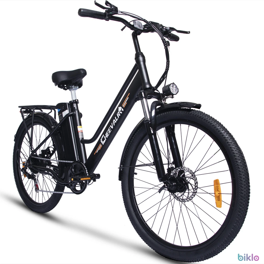 1. Cheevalry C26 Commuter Electric Bike 26'' 250W 36V15AH City Electric Bicycle