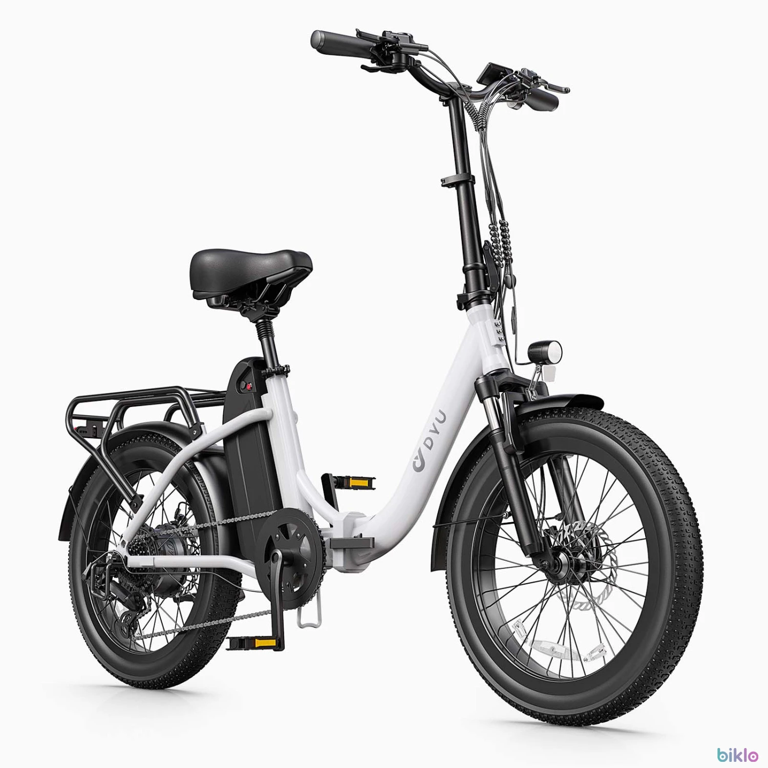 1. DYU C9 Electric Bike for Adults 20inch 48V 15.6Ah Battery
