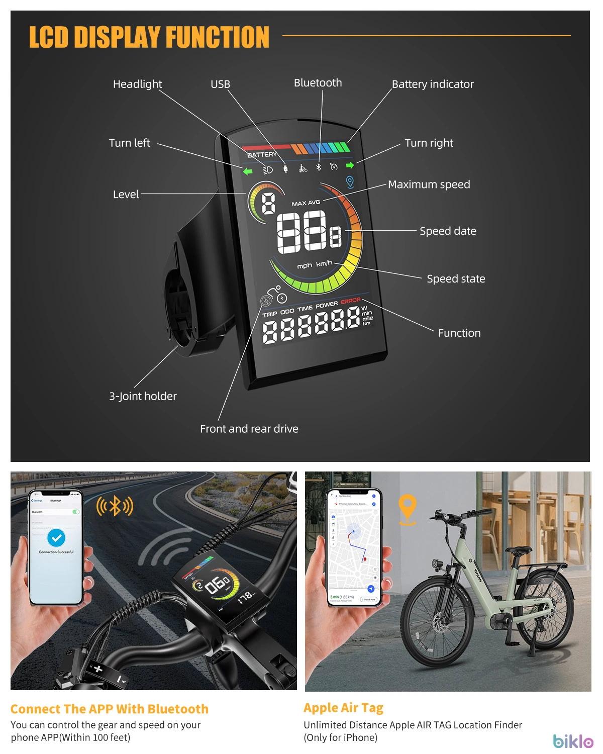 4. Vitilan L5 Urban Commuter Electric Bike 26” 500W, with 48V15AH Battery