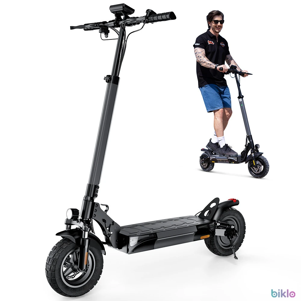2. Electric Scooter for adult iScooter W9 48V 14Ah Battery, 10 inch