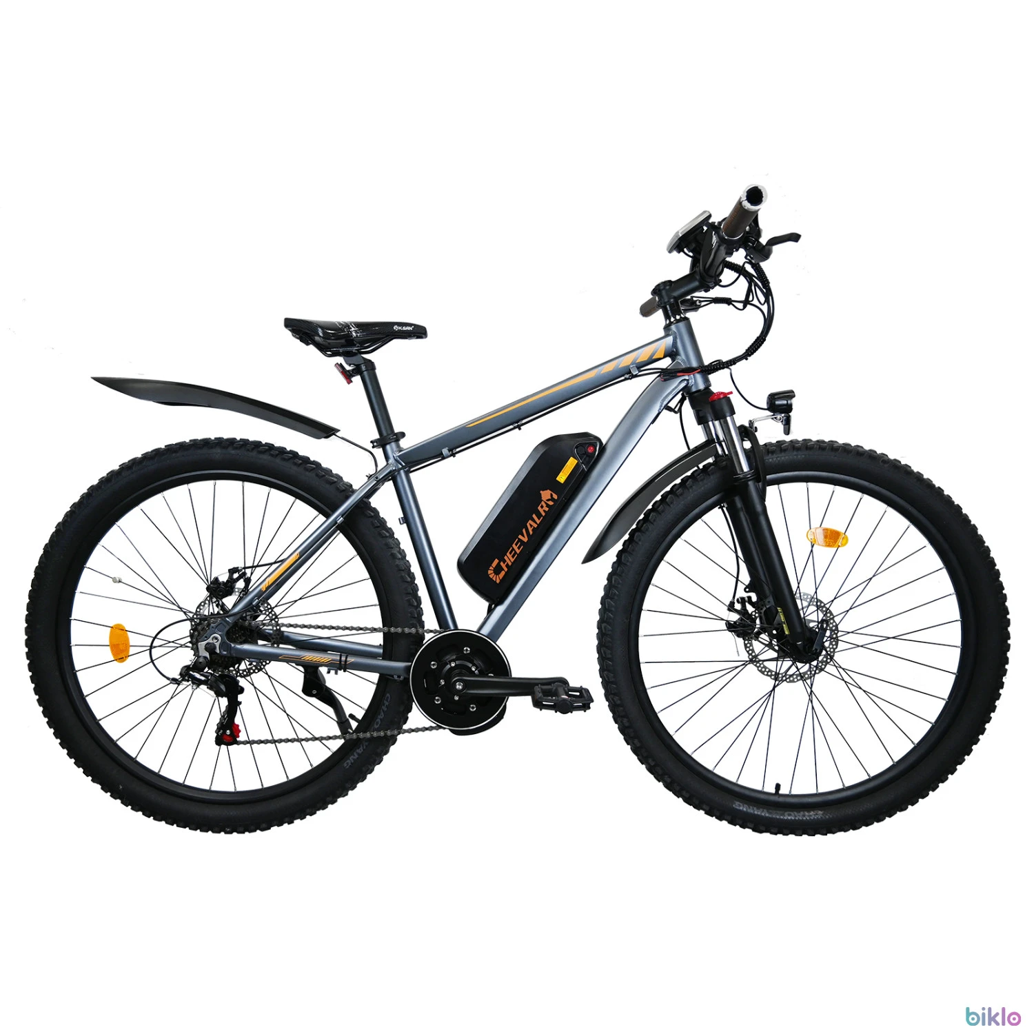 4. Cheevalry C29 Pro Electric Bike 500W Mid Motor 29 Inch Mountain Bike with 48V15.6AH Battery