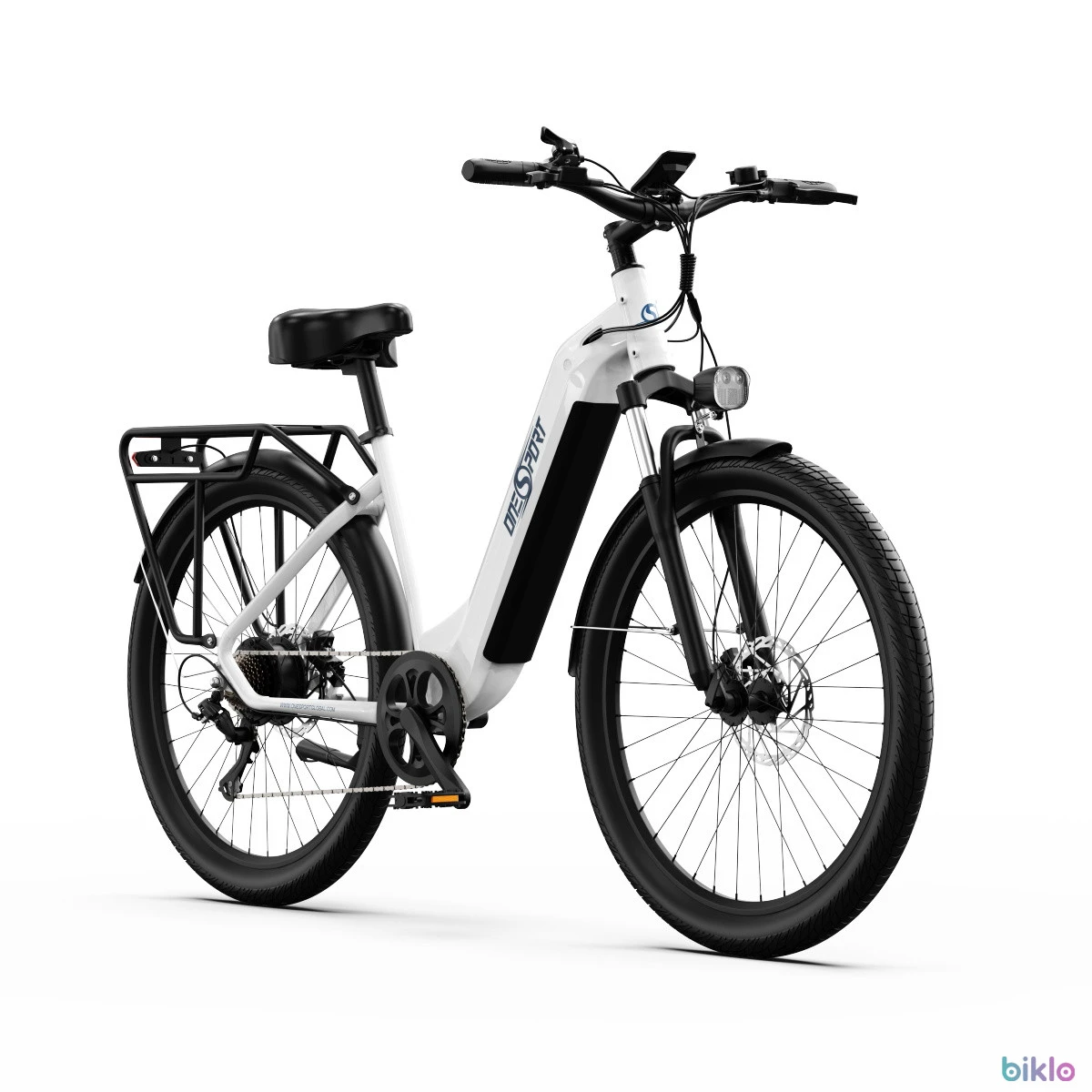 1. ONESPORT OT05 City Electric Bike, 250W Motor, 36V 18.2Ah Battery, 27.5*2.25-inch Tire