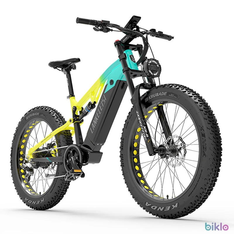 1. Lankeleisi RV800 Plus 26" Full Suspension E-Mountain Bike 750W Bafang Motor 48V 20Ah Battery