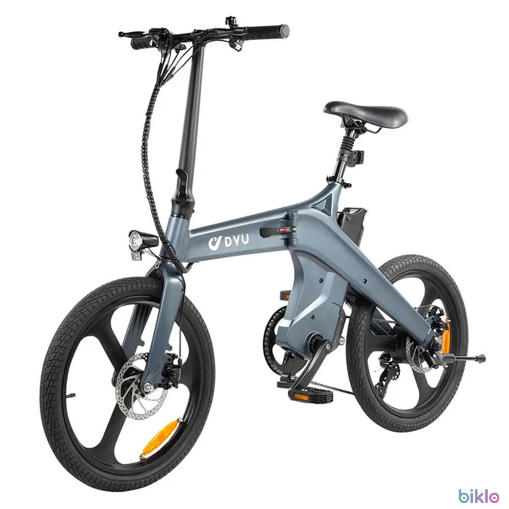 1. DYU T1 Electric City Bike 20" Tires 250W Motor 36V 10Ah Battery