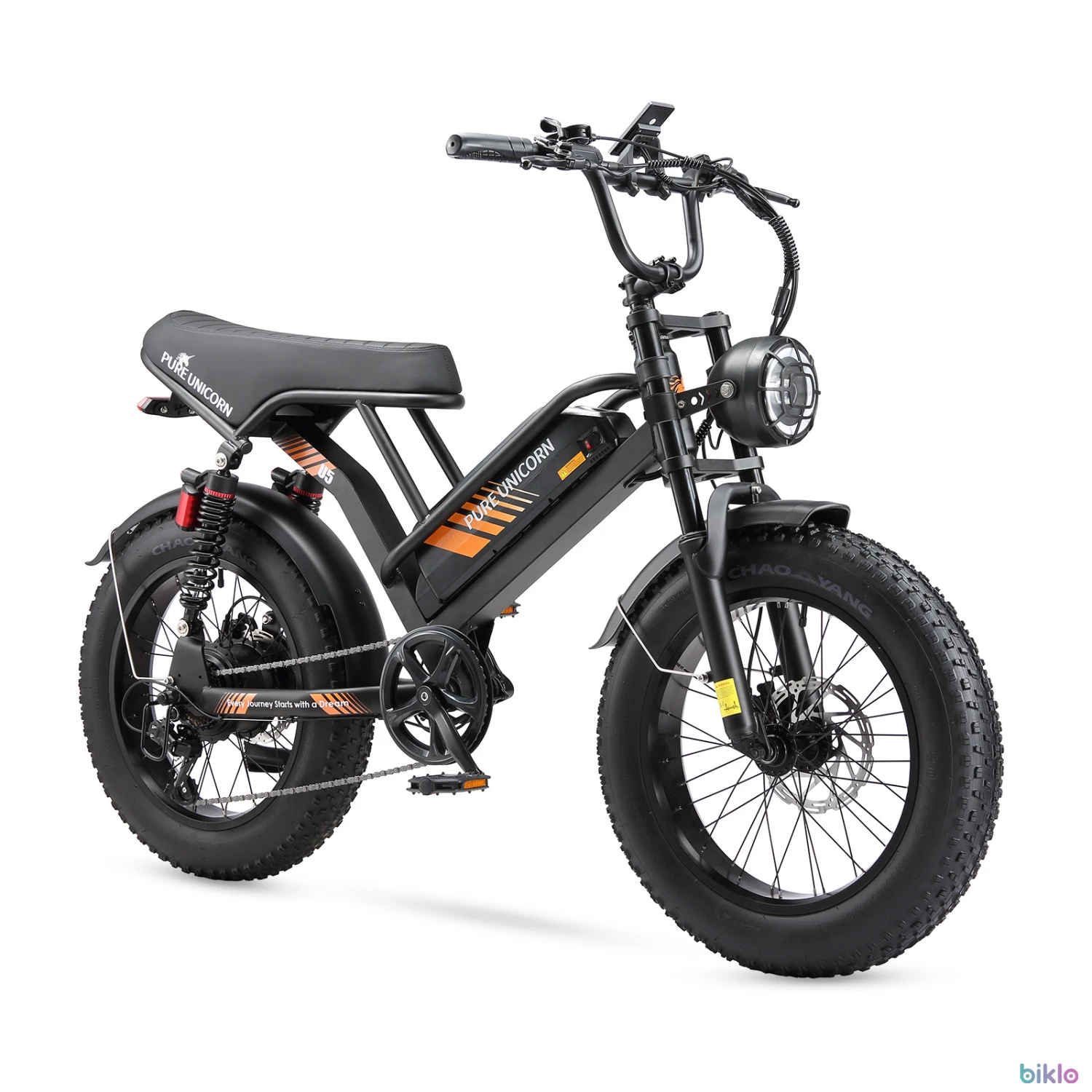 1. PURE UNICORN U5 Moped Electric Bike 1000W 20'' with 48V19.2Ah Battery