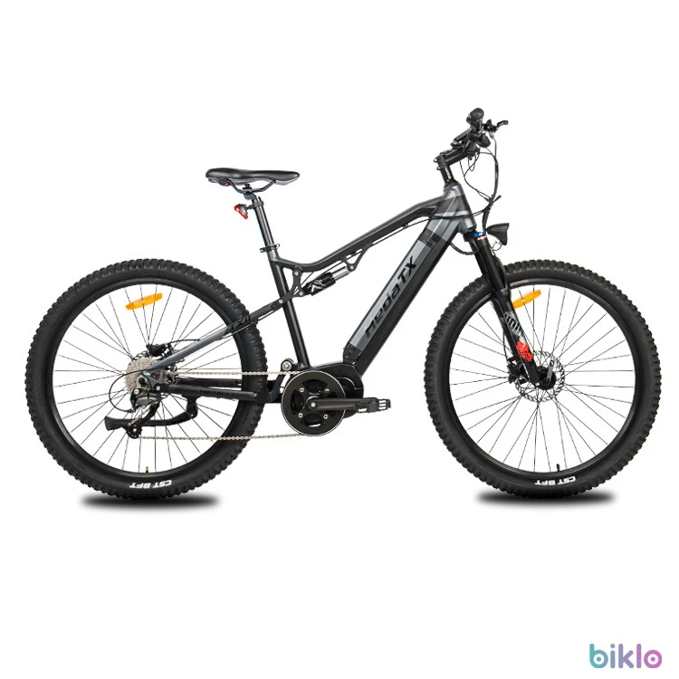3. HedaTX TX11 Electric Mountain Bike 27.5" Tires 500W Mid Motor 48V 15Ah Battery