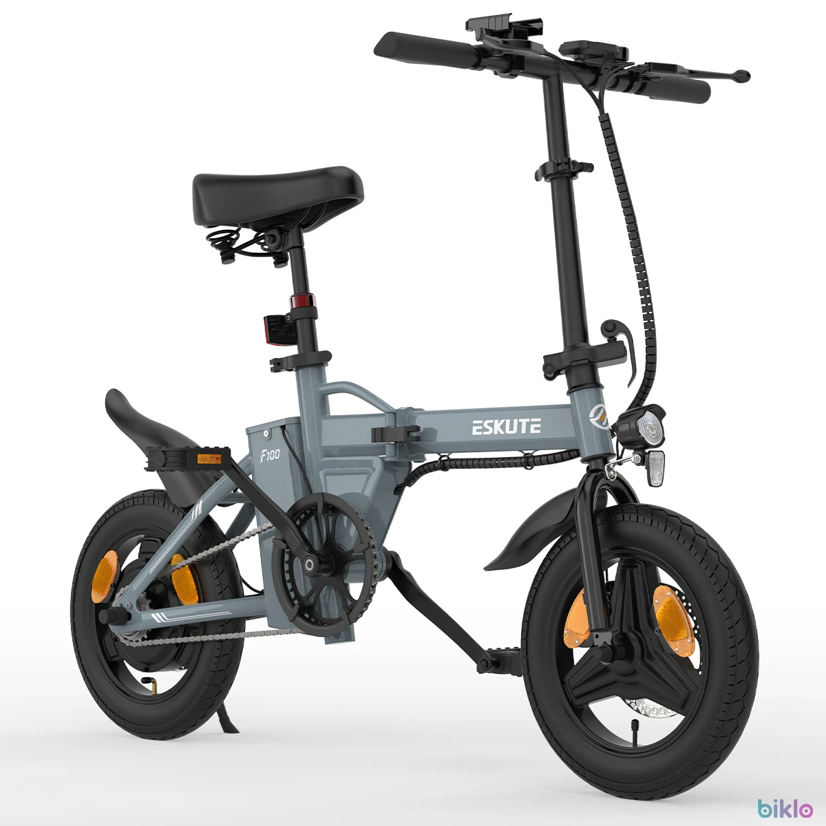 1. Folding Electric Bike ESKUTE F100 250W 36V 9Ah Battery 14 inch