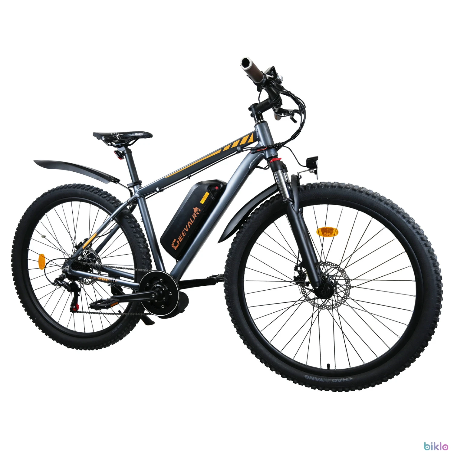 1. Cheevalry C29 Pro Electric Bike 500W Mid Motor 29 Inch Mountain Bike with 48V15.6AH Battery