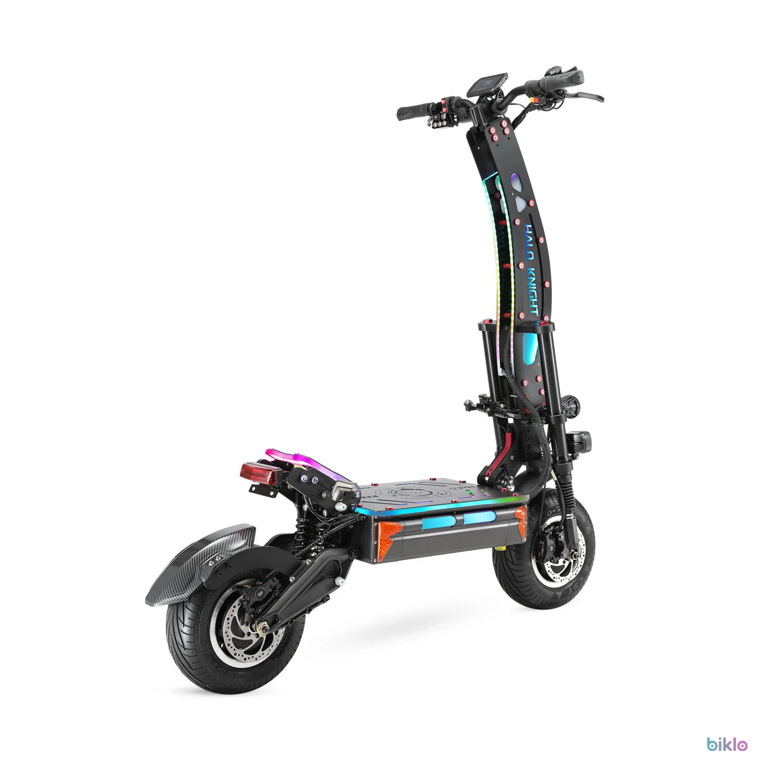 4. Halo Knight T107 Max Electric Scooter 13" Tires Dual 4000W Motors 72V 50Ah Battery