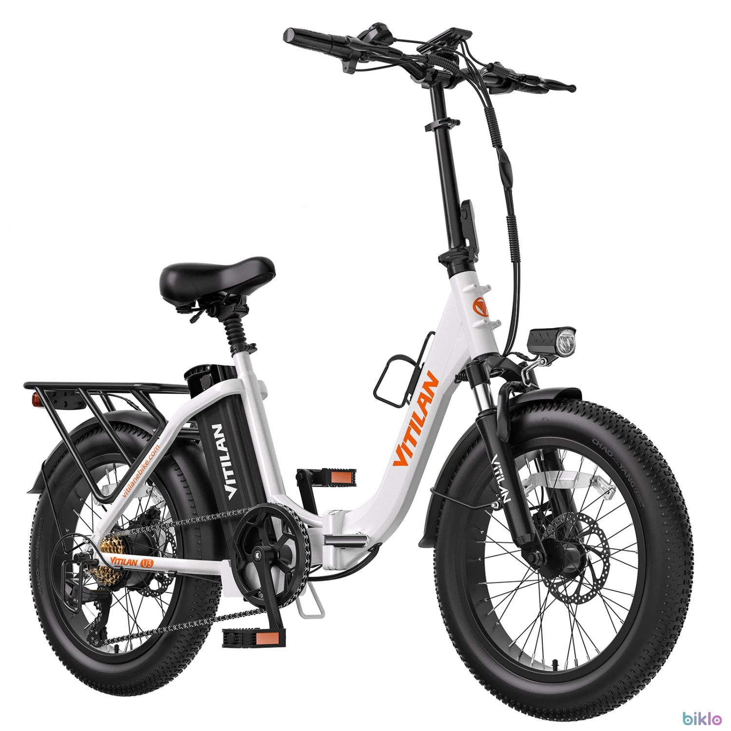 1. VITILAN U3 Electric Bike for Adults 20” 750W, 48V 13Ah,7-Speed