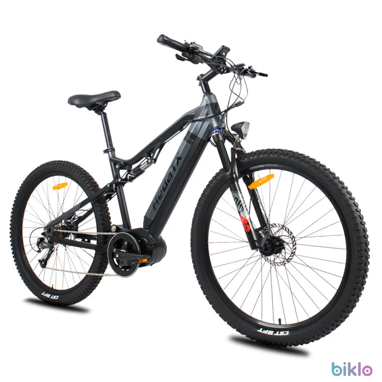 1. HedaTX TX11 Electric Mountain Bike 27.5" Tires 500W Mid Motor 48V 15Ah Battery