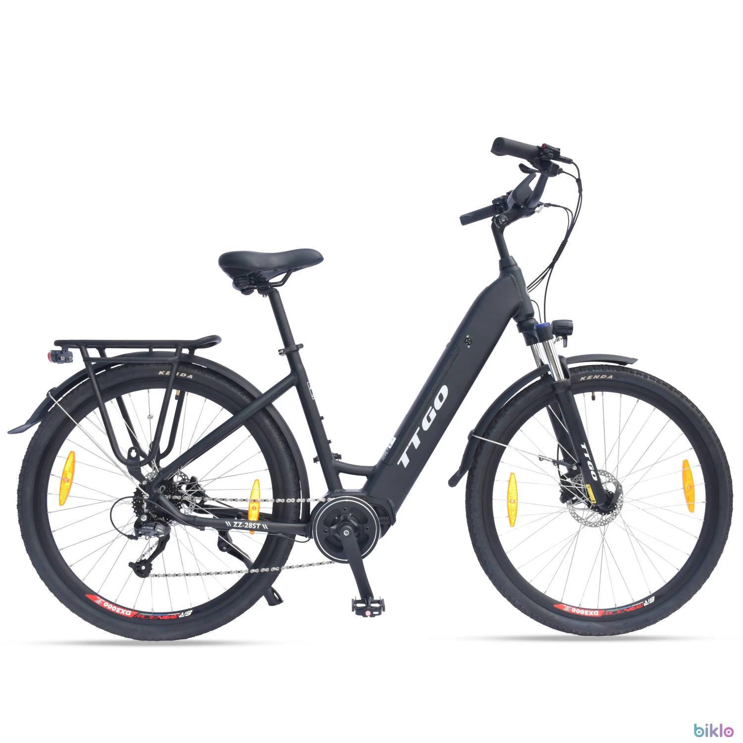 1. TTGO XK-ZZ-28ST City Electric Bike 28'' 250W Motor 36V 20AH Battery Hydraulic Disc Brake Shimano 9 Speed