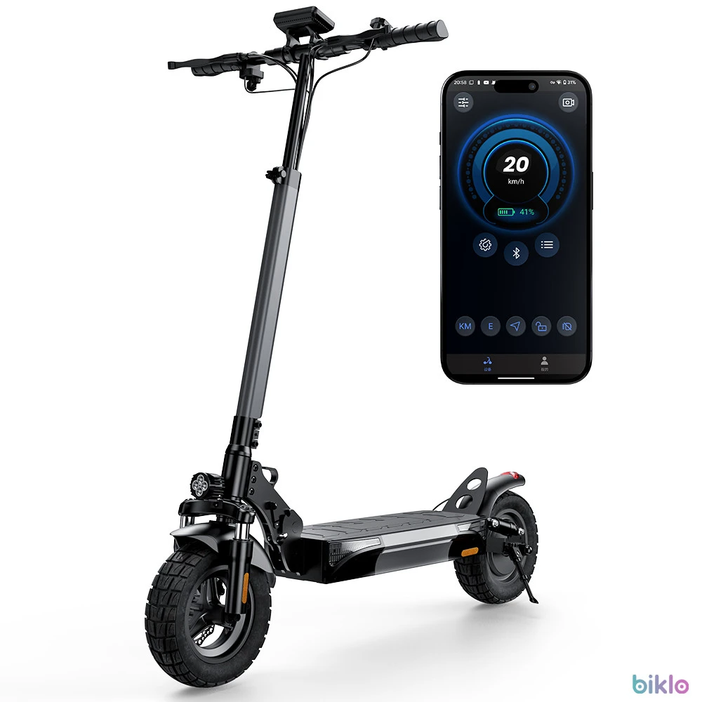 4. Electric Scooter for adult iScooter W9 48V 14Ah Battery, 10 inch