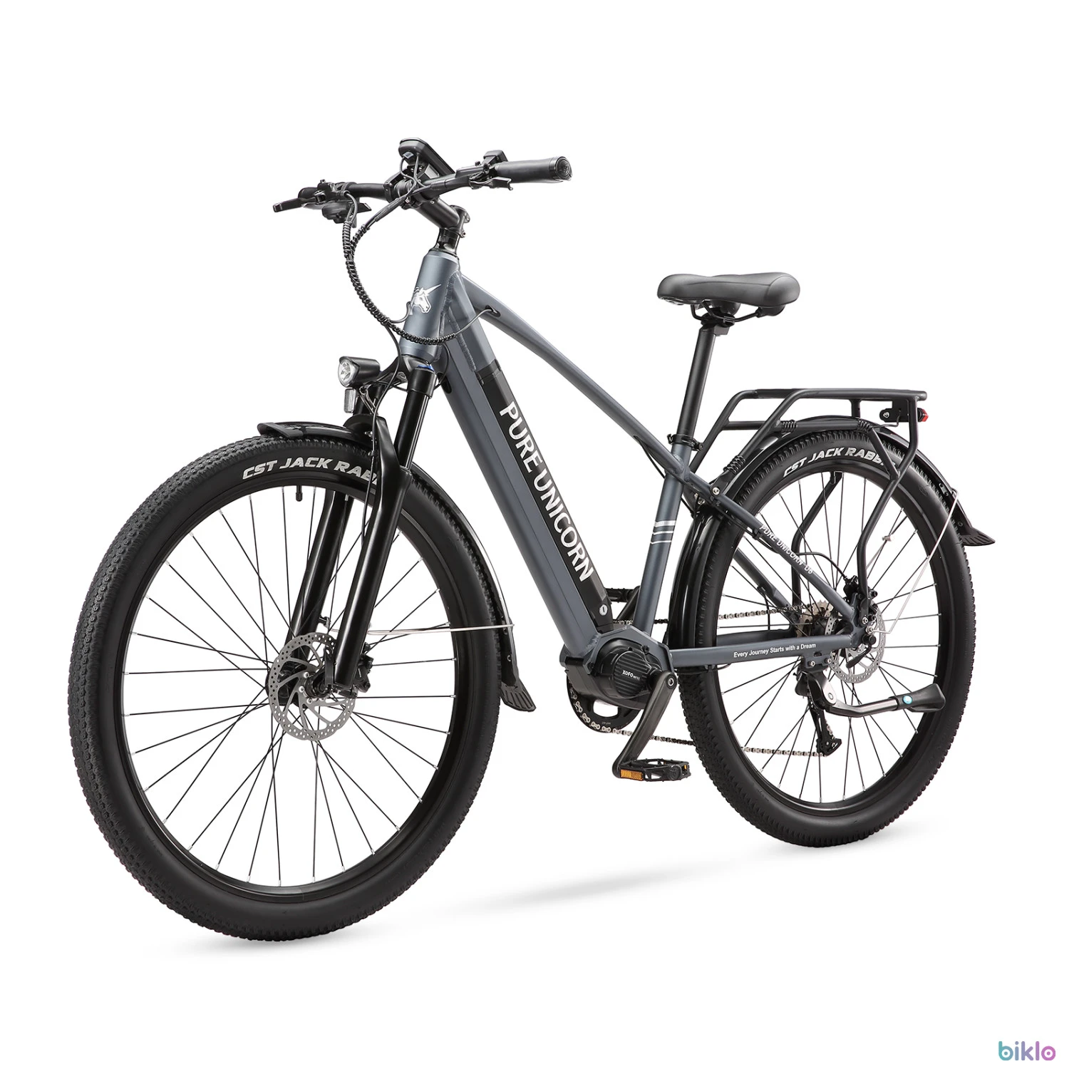 1. Electric Commuter Bike PURE UNICORN U6 500W Mid-Drive Motor 48V14AH