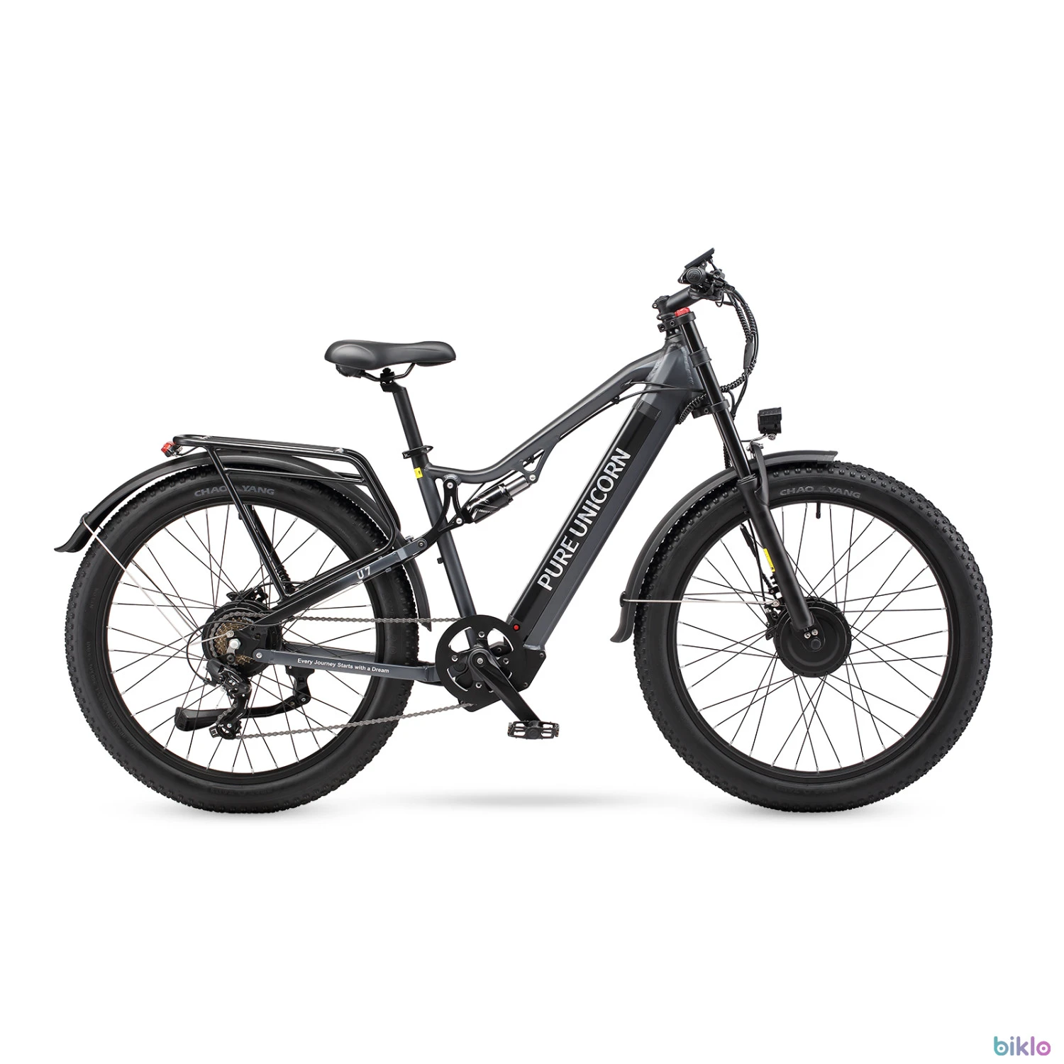 3. Pure Unicorn U7 Electric Mountain Bike Full Suspension 2000W 48V 19.2 AH Battery