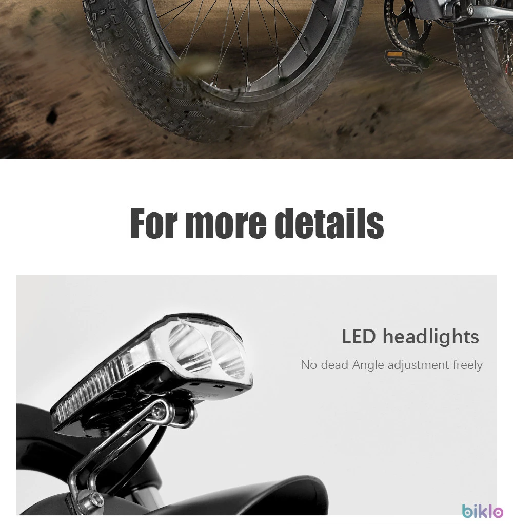 6. CMACEWHEEL J26 26" Fat Tire Electric Mountain Bike 750W Motor 48V 17Ah Battery
