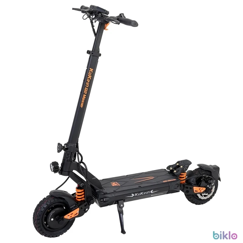 2. KuKirin G2 Master Electric Scooter, 10" Off-road Pneumatic Tires 1000W*2 Dual Motor 52V 20.8Ah Battery
