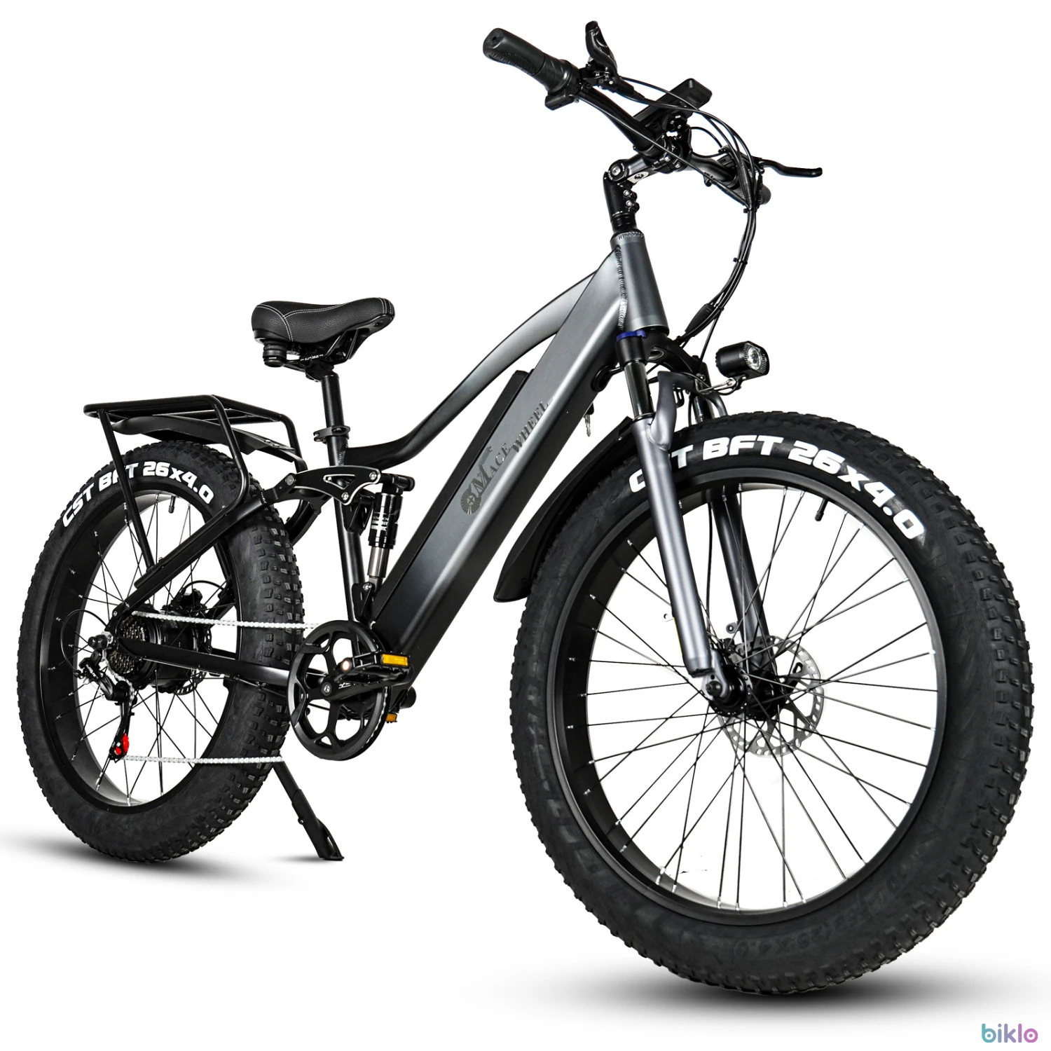 1. CMACEWHEEL TP26 26" Fat Tire Electric Mountain Bike 750W Motor 48V 17Ah Battery