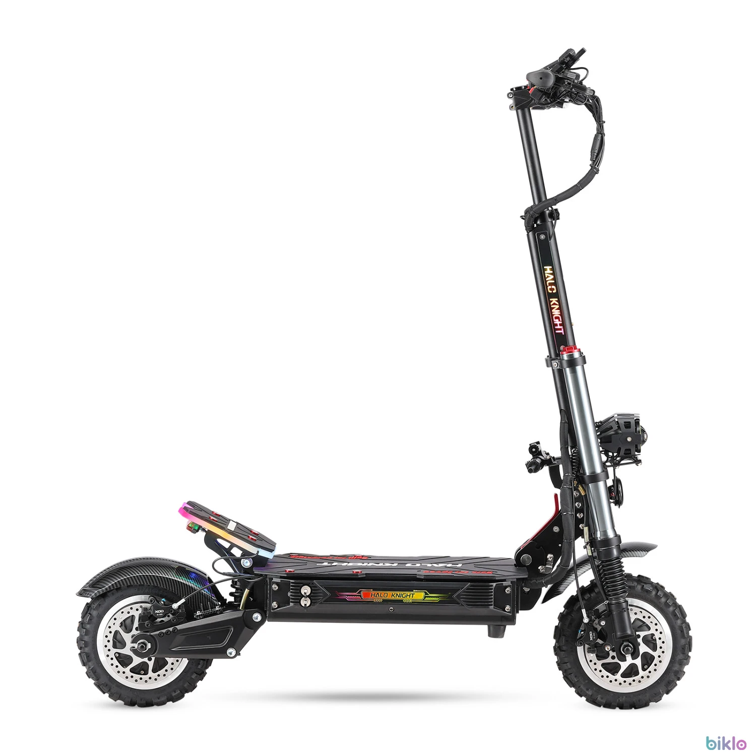 4. Halo Knight T107 Pro Electric Scooter 11 Inch Off-road Tire 3000W*2 Dual Motor 60V 38.4Ah Battery