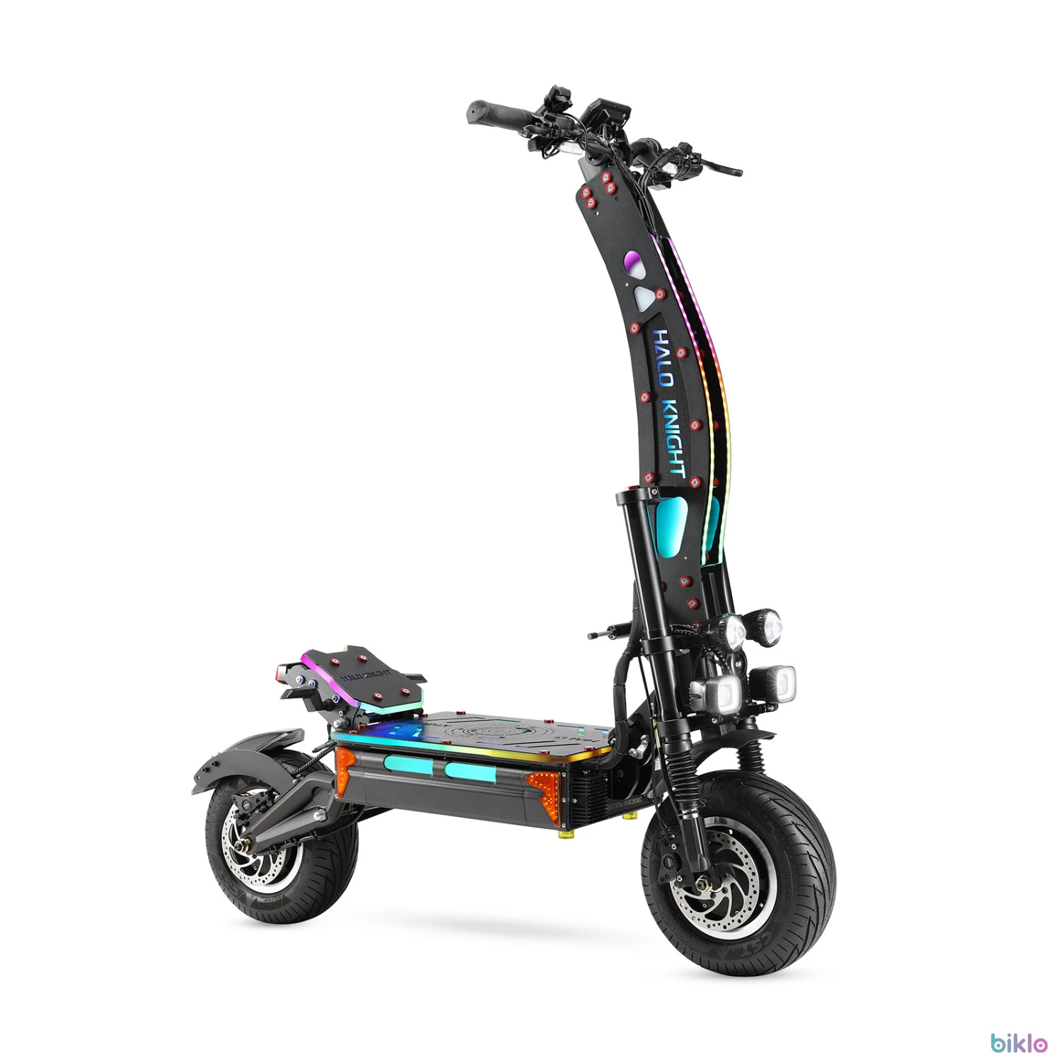 2. Halo Knight T107 Max Electric Scooter 13" Tires Dual 4000W Motors 72V 50Ah Battery