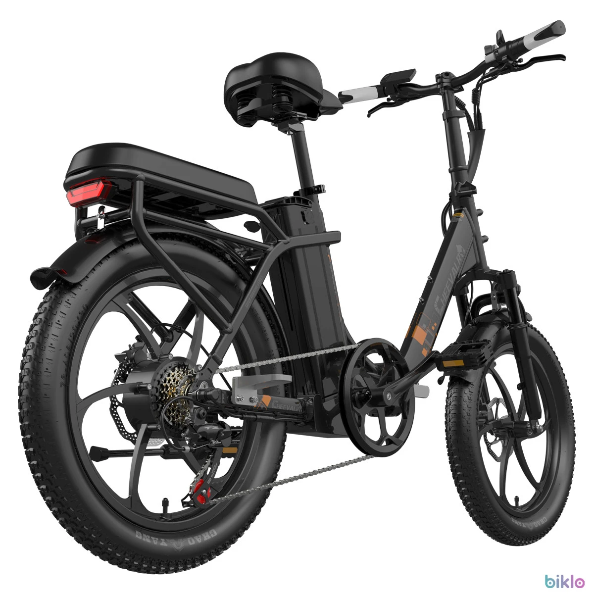 4. Cheevalry C20 250W Electric Bike 20'' Fatbike 48V15AH Folding Mountain E-Bike