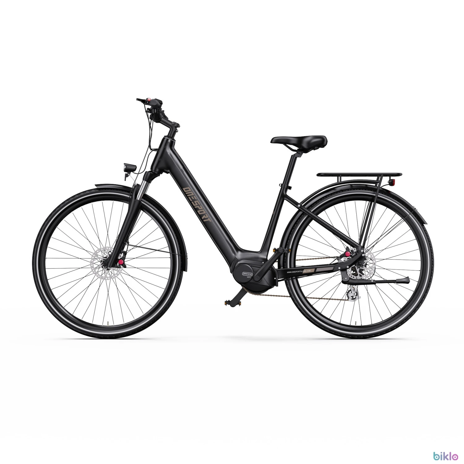 6. OneSport OT07 Commuter E-bike 27.5’’ Mid-mounted BAFANG motor 36V250W 14AH