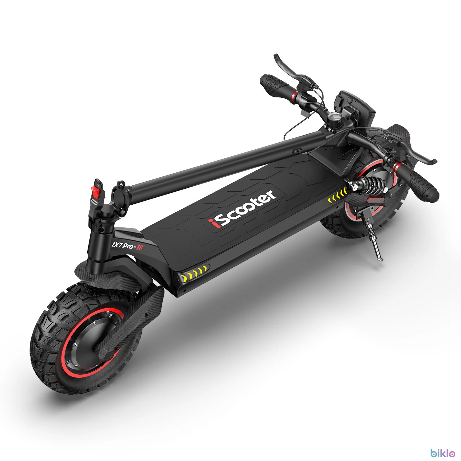 5. IScooter iX7 Pro Electric Scooter 10'' , 2*1000W 48V17.5Ah App Control, Dual Suspensions