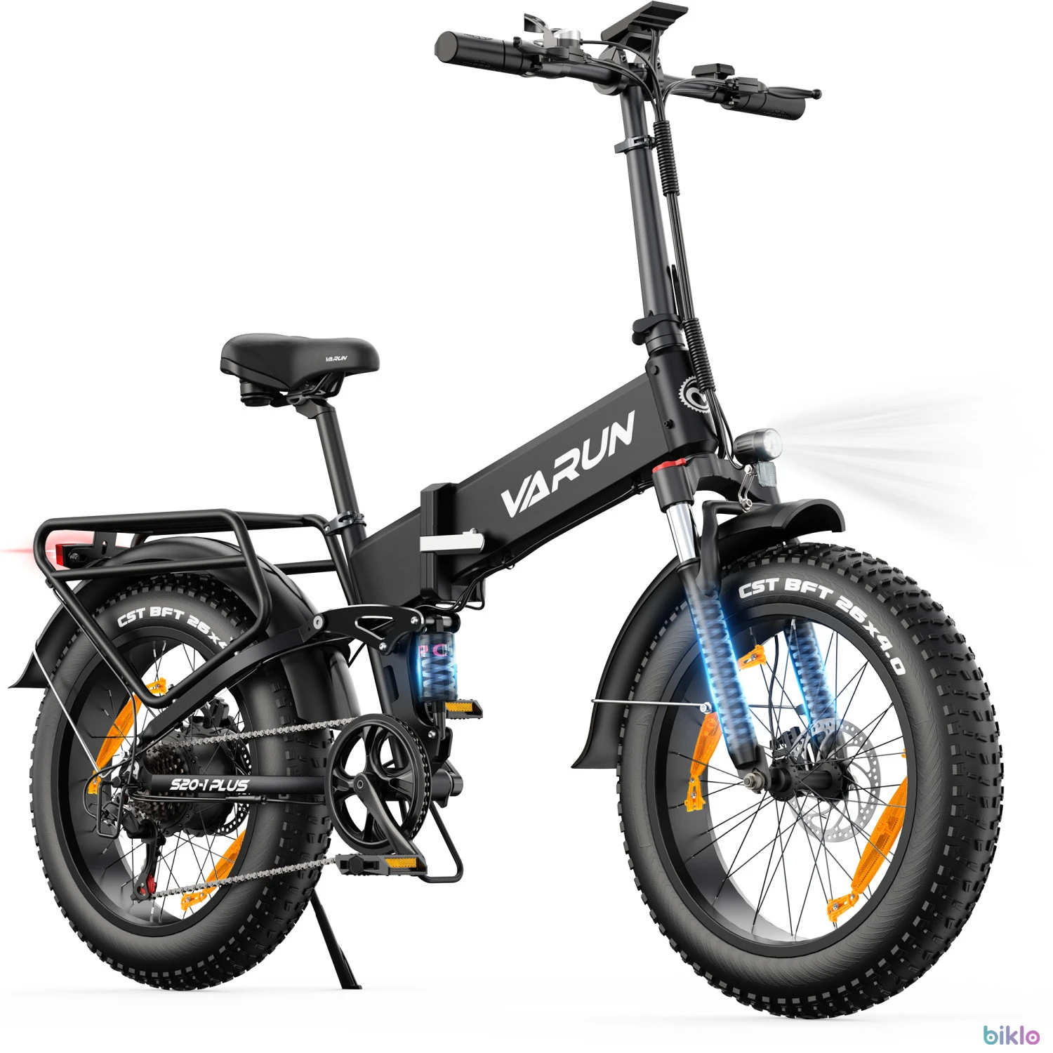 2. VARUN S20-2 Folding Electric Bike Full Suspension 20Inch with 48V 13Ah Battery