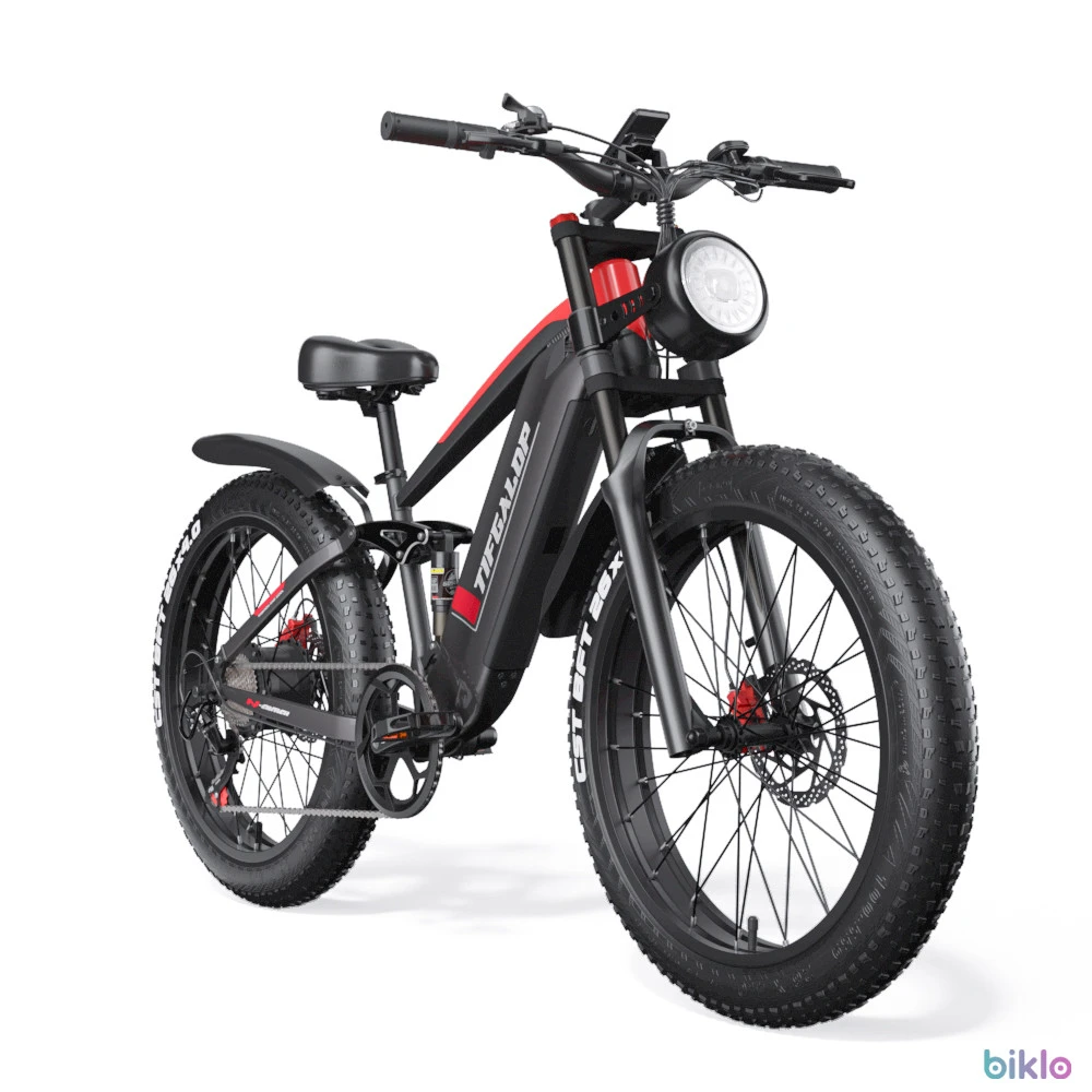 1. TIFGALOP ES28 Electric Bicycle 48V 18AH Battery 1000W Motor 26inch tyres