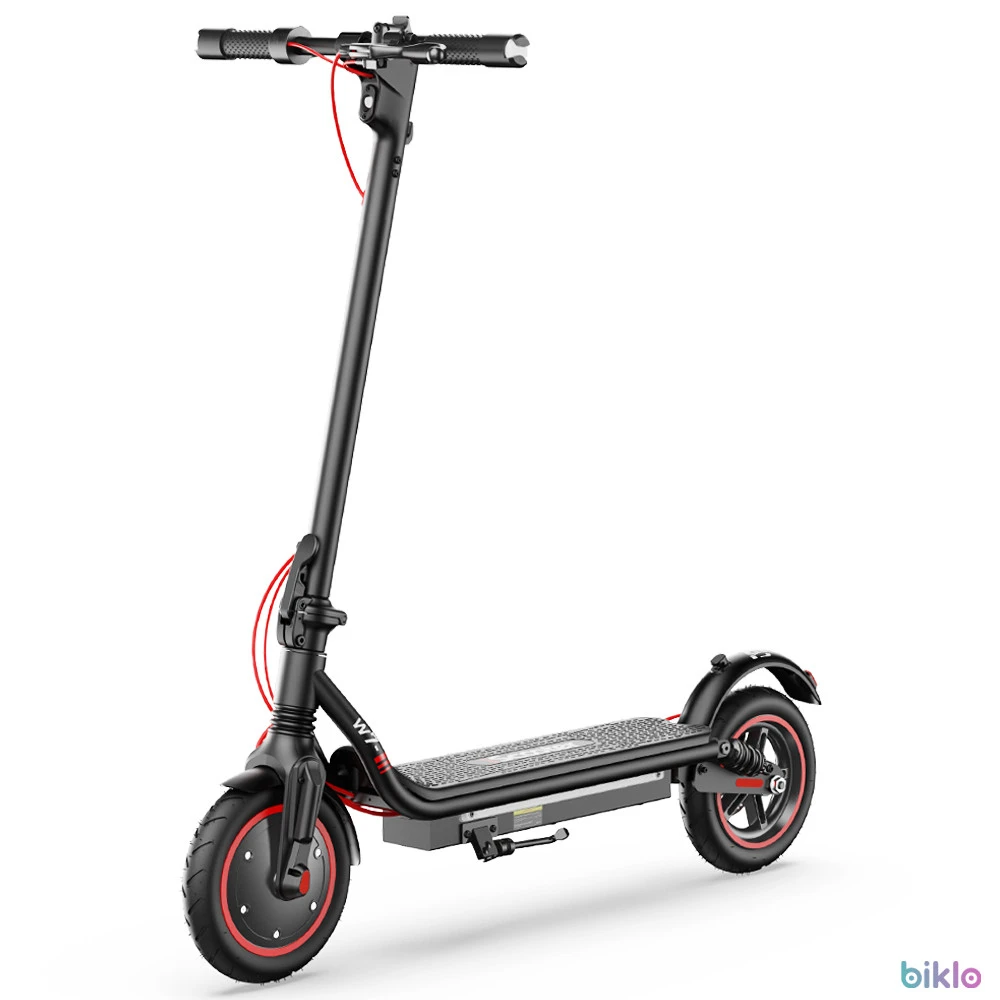 1. IScooter W7 Electric Scooter, 350W 36V 7.8AH Battery, 8.5-inch Inflatable Tire, APP Control