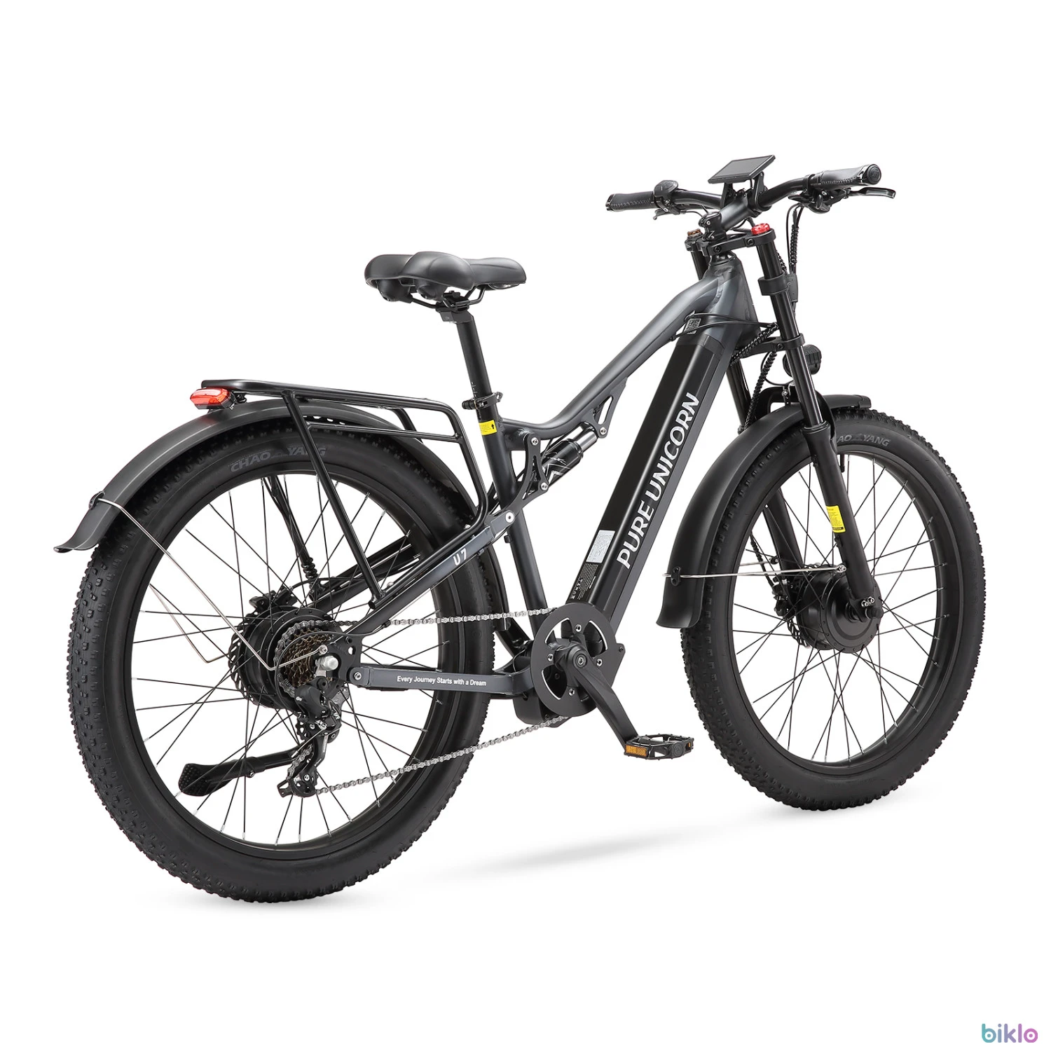 5. Pure Unicorn U7 Electric Mountain Bike Full Suspension 2000W 48V 19.2 AH Battery