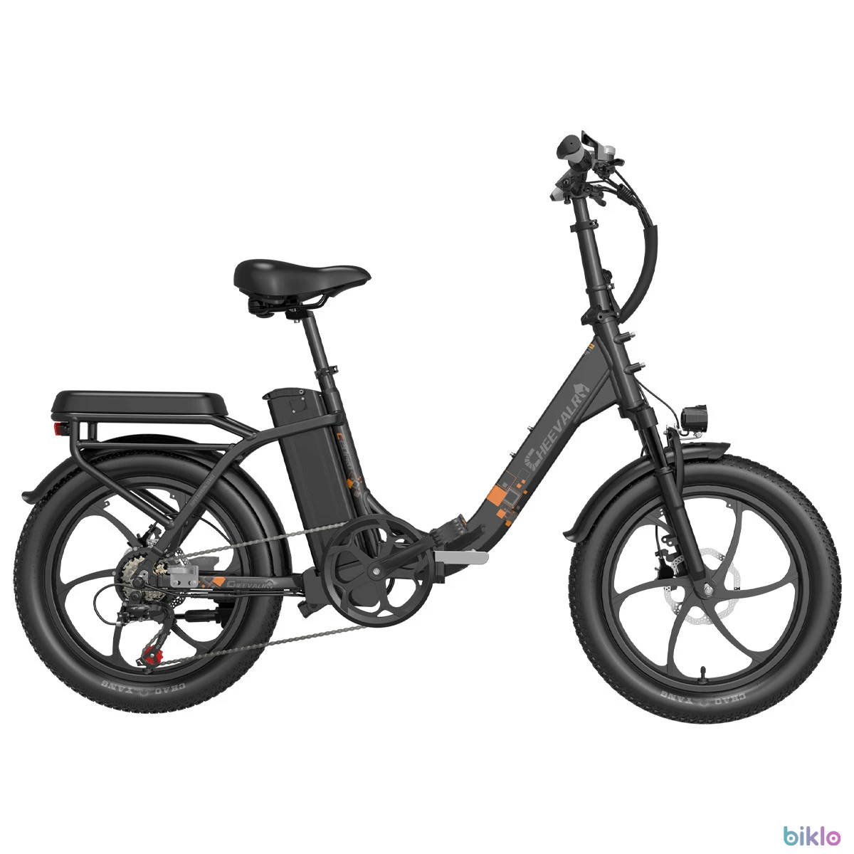 5. Cheevalry C20 250W Electric Bike 20'' Fatbike 48V15AH Folding Mountain E-Bike
