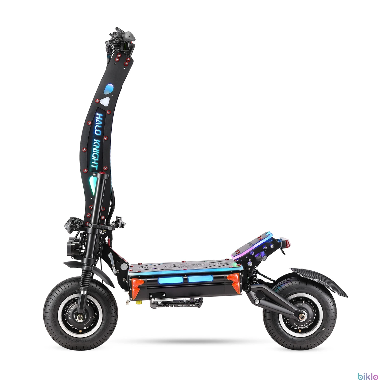 3. Halo Knight T107 Max Electric Scooter 13" Tires Dual 4000W Motors 72V 50Ah Battery