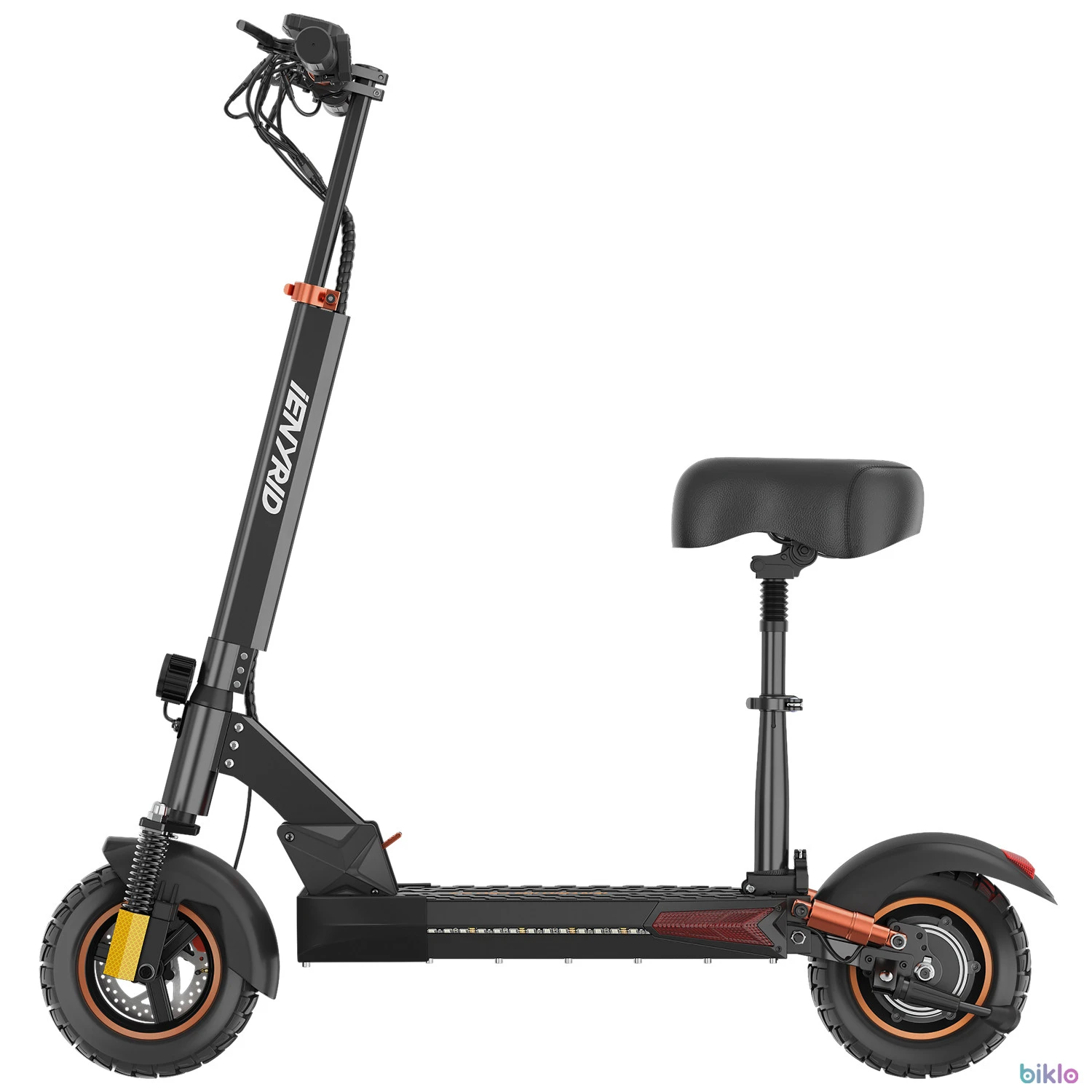 3. IENYRID M4 Pro S+ Electric Scooter 800W 48V 12.5AH Battery, 10-inch Tire Dual Shock Absorption