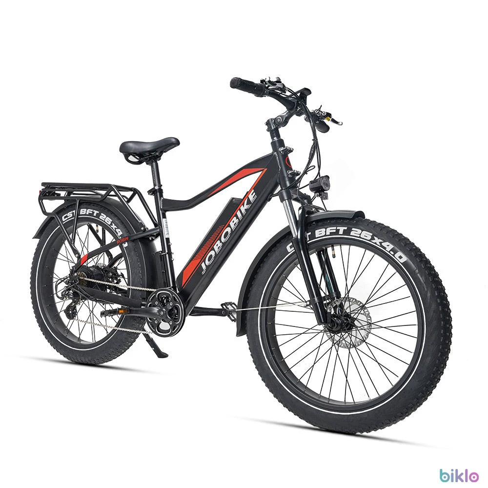 1. JOBOBIKE Robin ST Step-thru Electric Fatbike 26'' 250W 48V13AH Battery