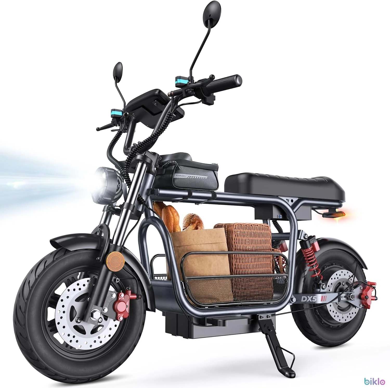1. IScooter DX5 Adults Electric Scooter with Seat, 1500W Motor,48V15.6AH Battery 15inch