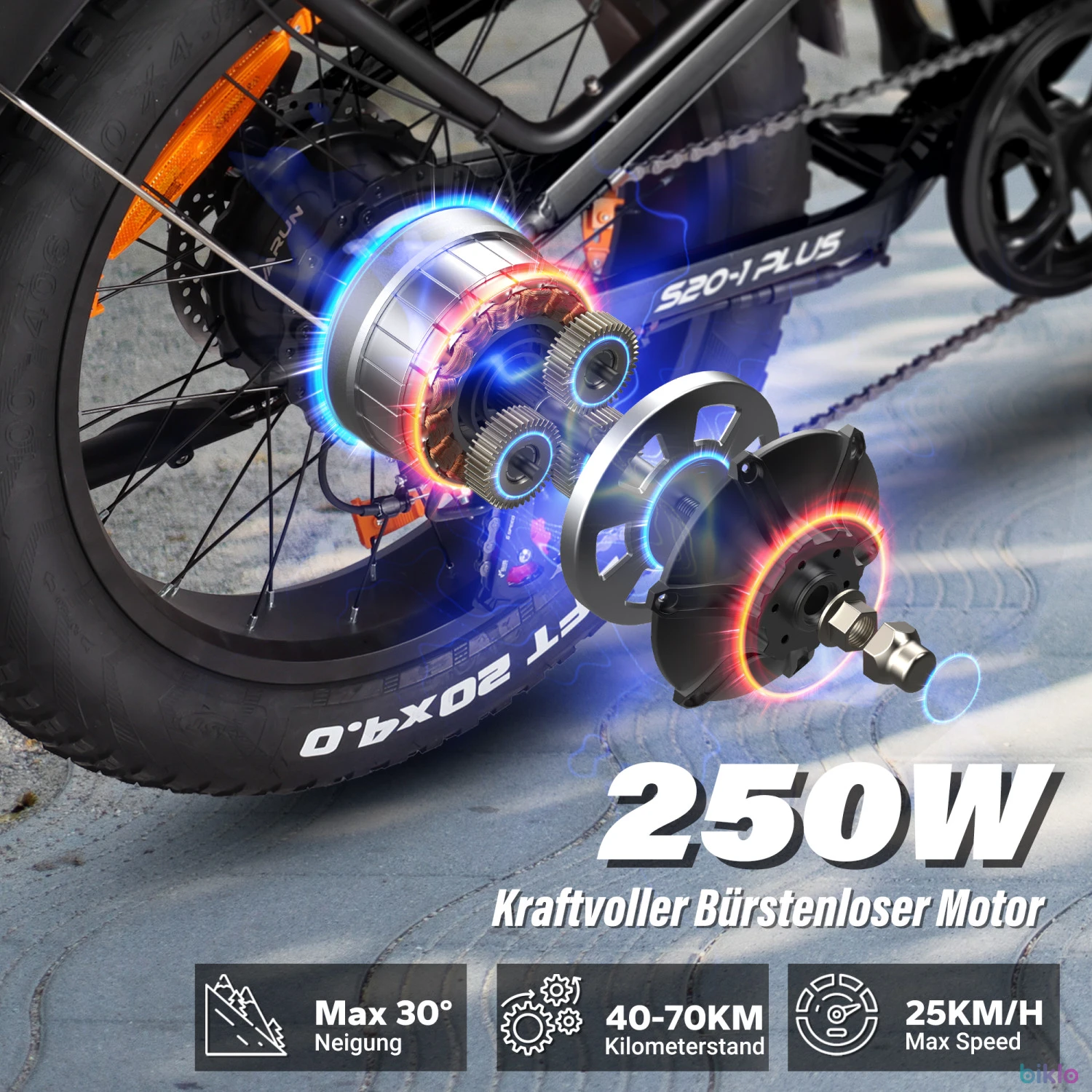4. VARUN S20-2 Folding Electric Bike Full Suspension 20Inch with 48V 13Ah Battery