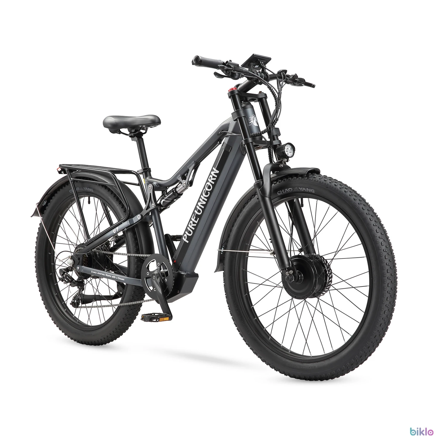 2. Pure Unicorn U7 Electric Mountain Bike Full Suspension 2000W 48V 19.2 AH Battery