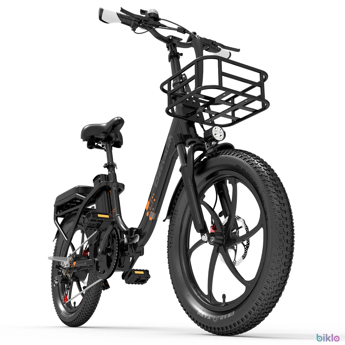 1. Cheevalry C20 Pro 250W Folding Electric Bike 20 Inch Fat Tire Mountain Ebike 48V20AH