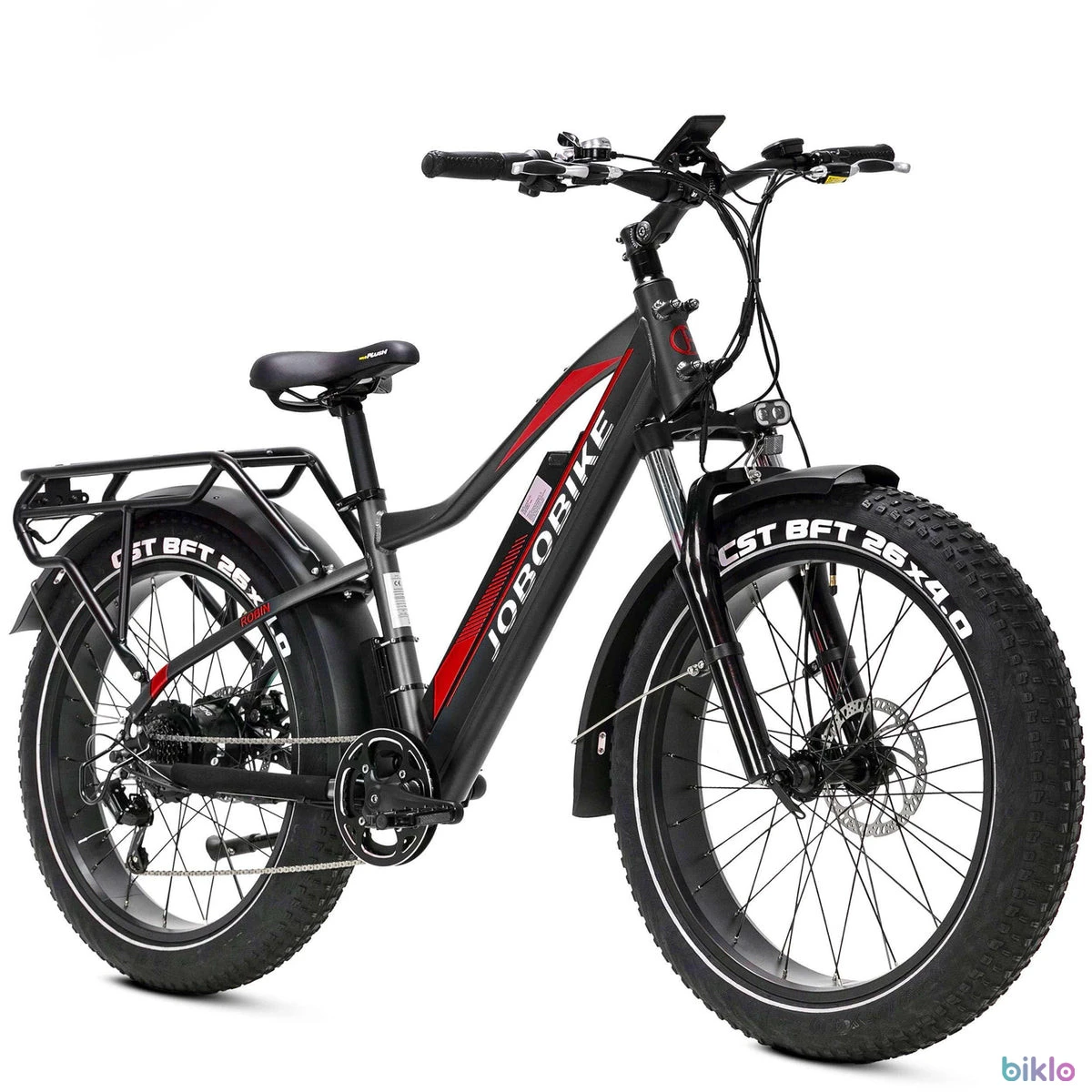 1. JOBOBIKE Robin 26’’ Electric Bike for Adult 250W Bafang Motor 48V13AH