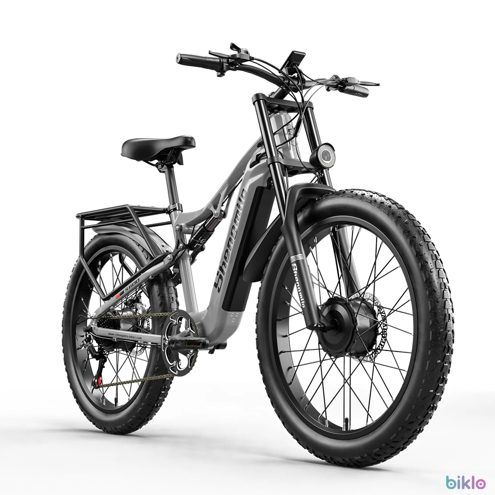 1. Shengmilo S600 26" Electric Mountain Bike 2000W Dual Motor 48V 17.5Ah Battery