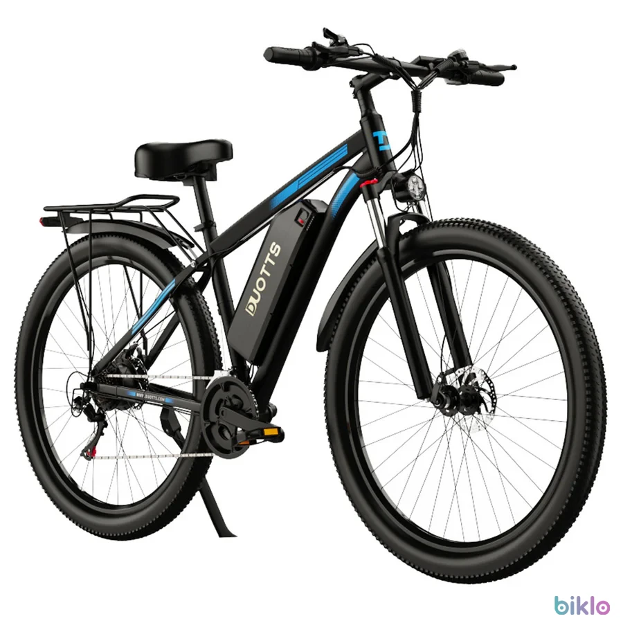 1. DUOTTS C29 Electric Mountain Bike 750W Dual 15Ah Batteries Shimano 21 Speed Gear Smart APP