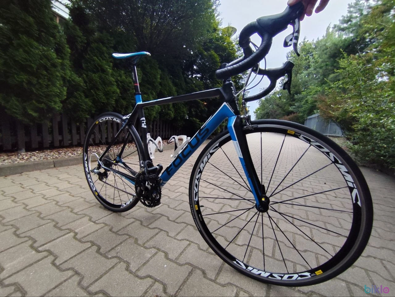 1. Focus Cayo Evo 3 Full Carbon 54/M — SRAM Force 2×10, Mavic Cosmic Elite, po serwisie