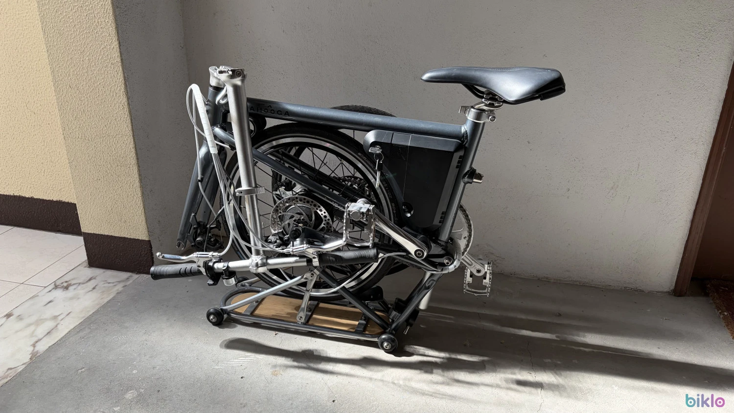 2. Bicicleta dobrável ahooga power +