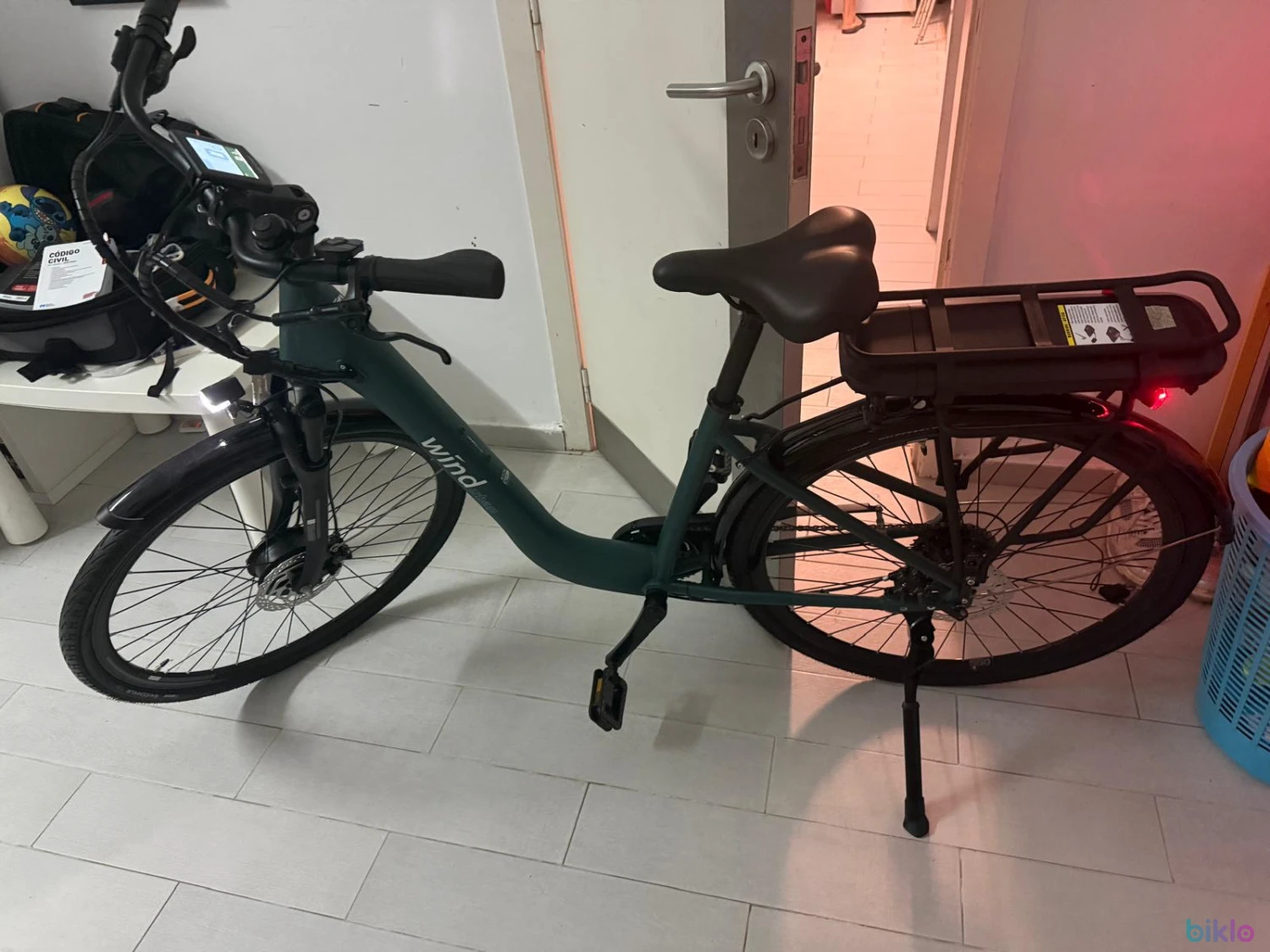 1. Bicicleta elétrica Wind urban Nova