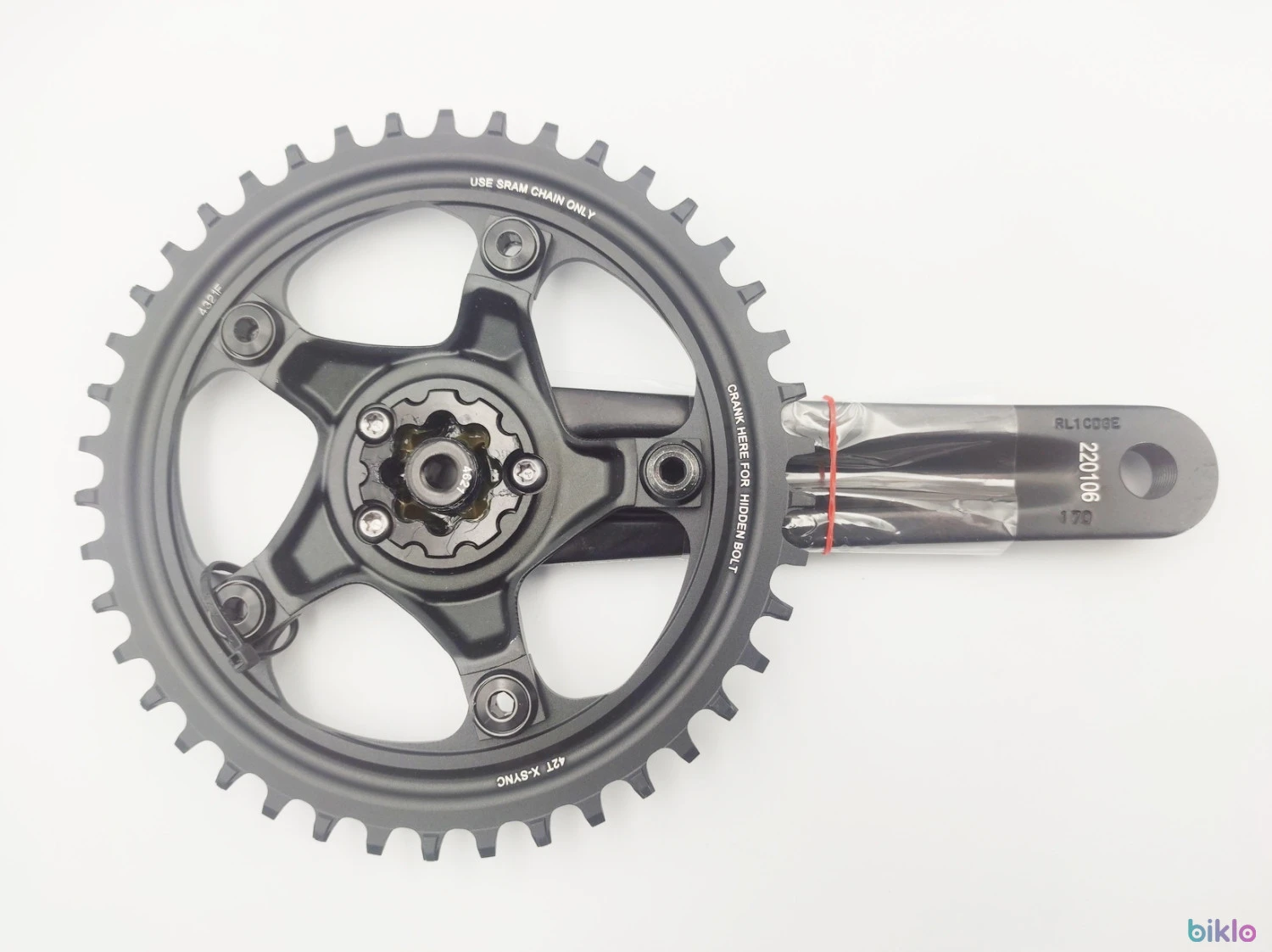 7. Angrenaj pedalier SRAM Rival 1 BB30 42T 1x11 viteze 170mm nou